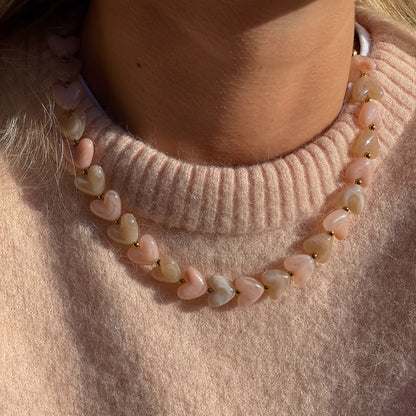 Hilma Halskæde - Rosa