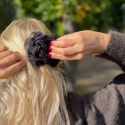 Rosie Hårklemme - Lille - Sort