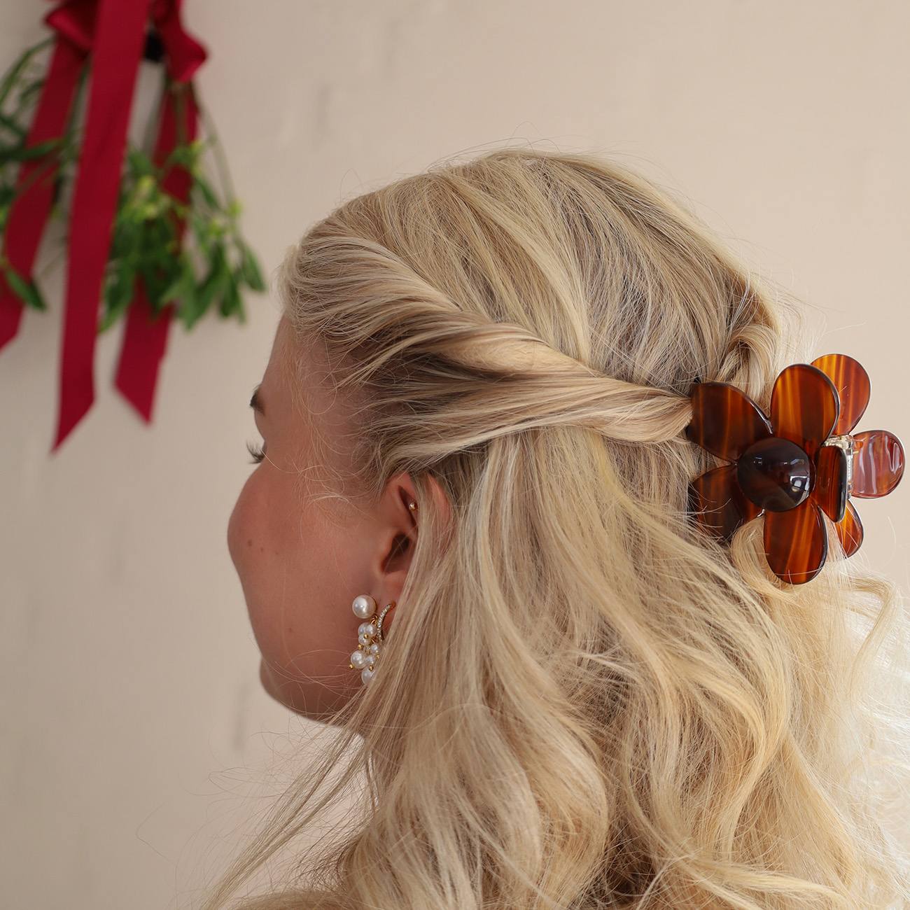 Bitte Hårklemme - Brun