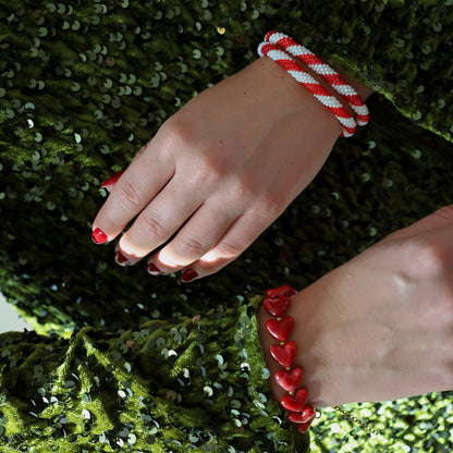 Hilma Armbånd - Rød