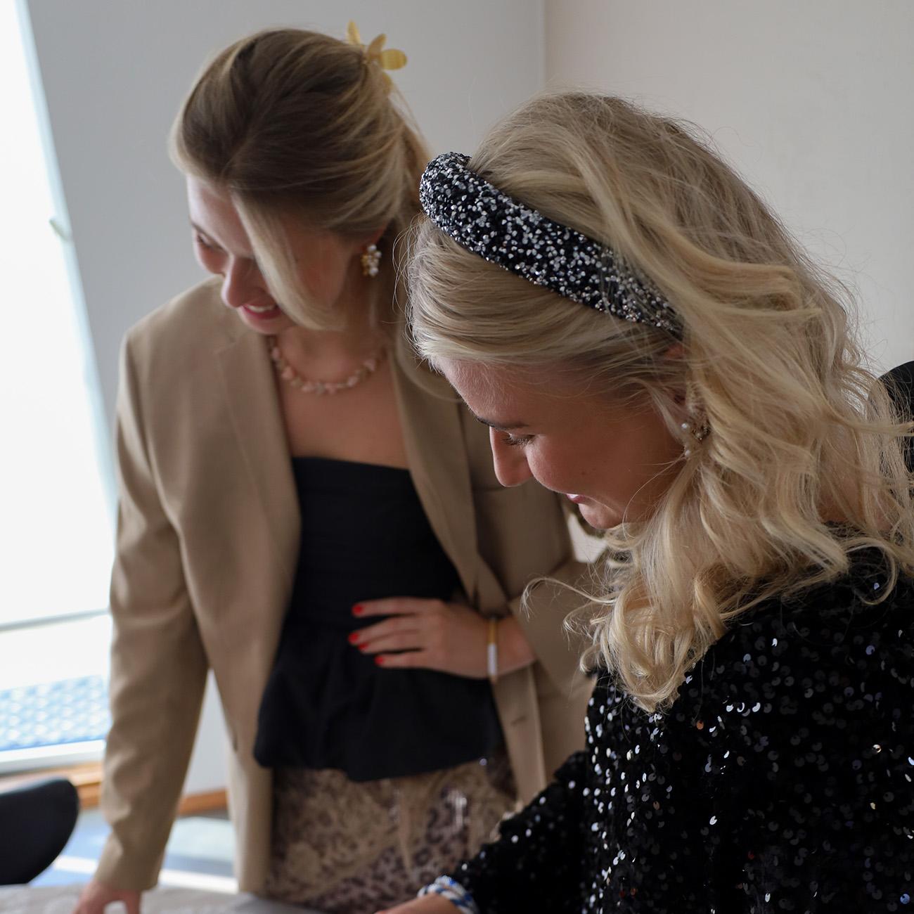 Caia Hårbøjle - Sort