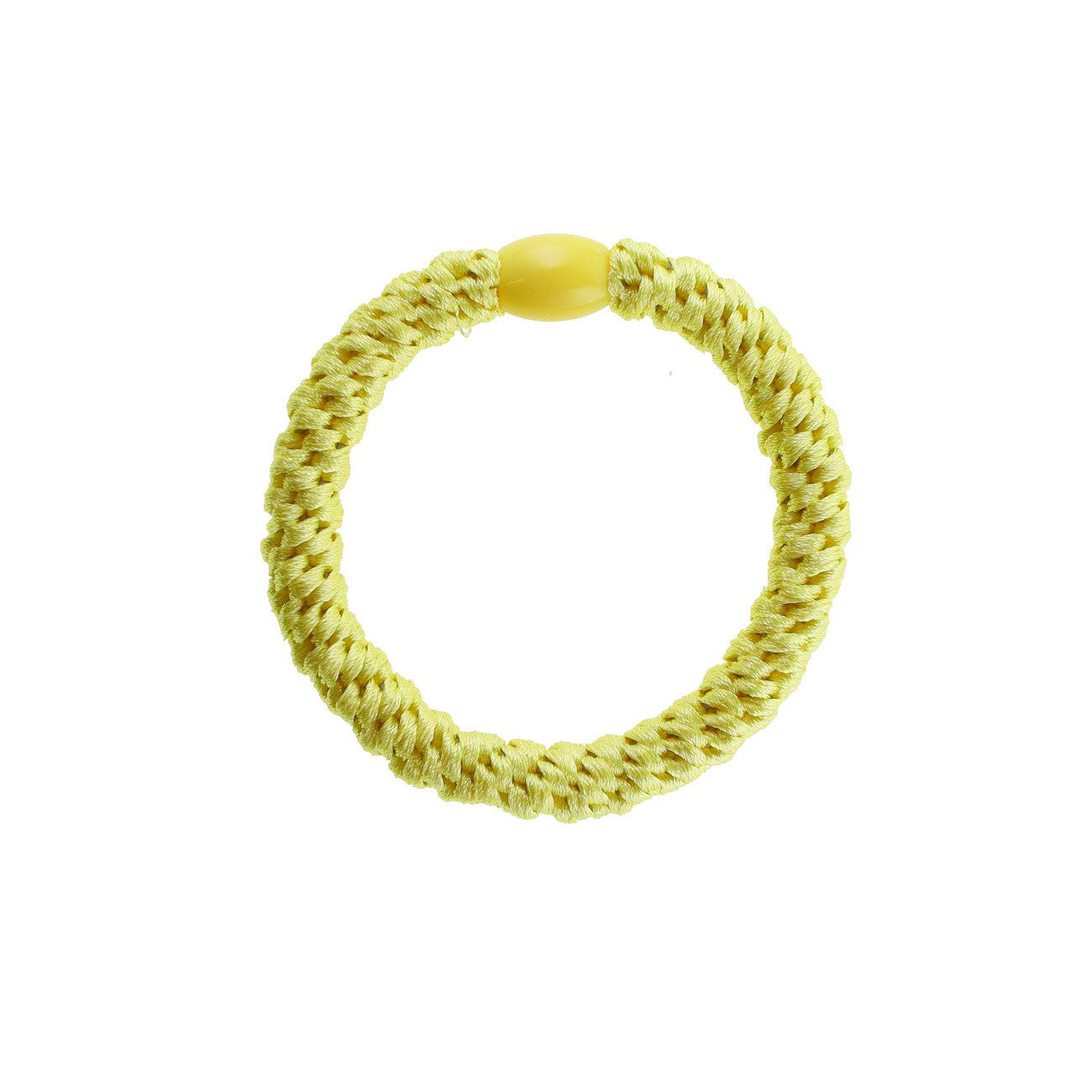 Flettet Hårelastik - Sommergul