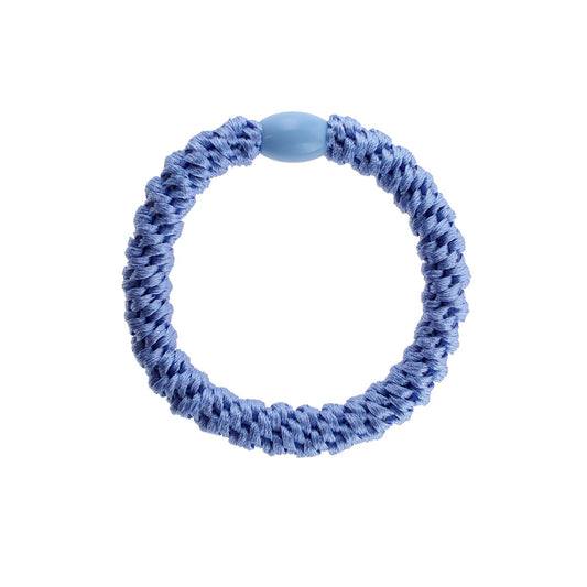 Flettet Hårelastik - Baby Blå