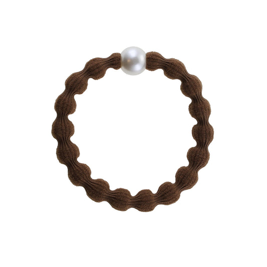 Ilise Hårelastik - Chokoladebrun