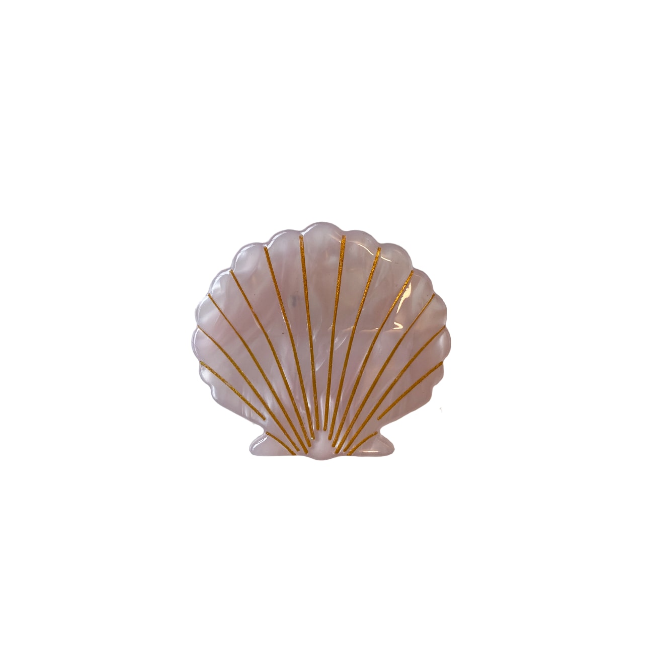 Shell Hårklemme - Lys Lilla