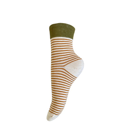 Strømper - Onesize - Matcha/Kanel