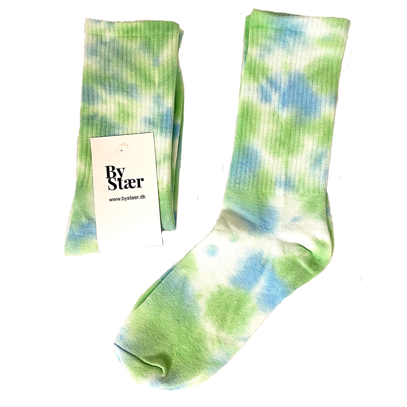 Strømper - Onesize - Batik Grøn/Blå