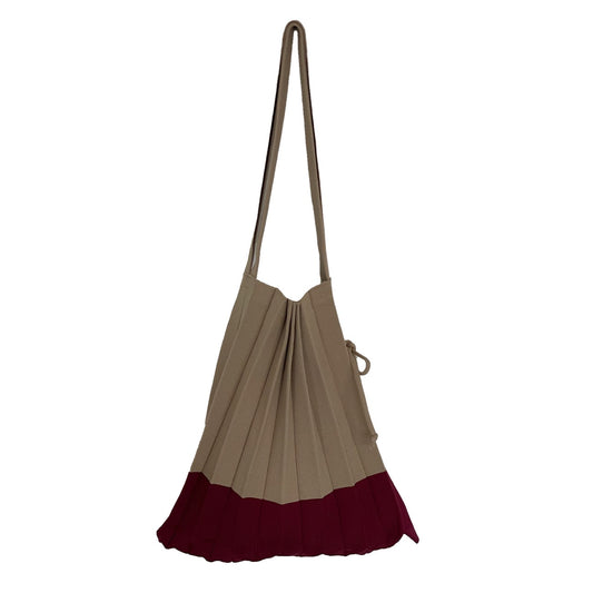 Trice Net - Beige/Bordeaux