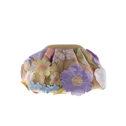 Amalie Taske - Beige/Fersken Multi (FORUDBESTILLING)