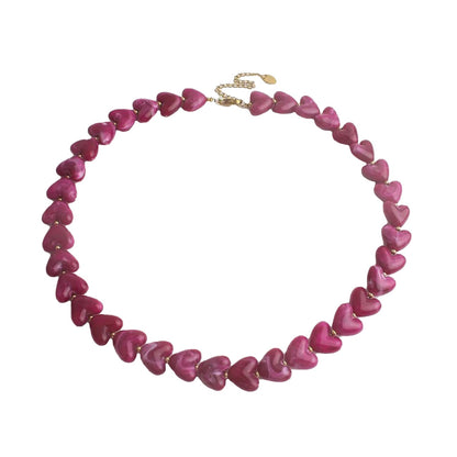Hilma Halskæde - Cerise