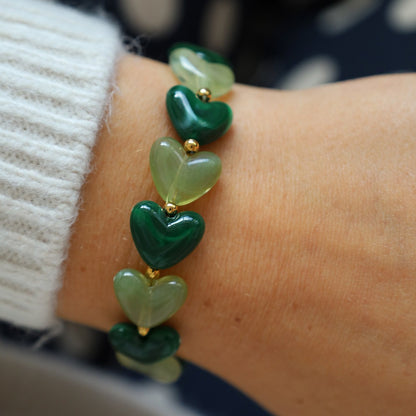 Hilma Armbånd - Grøn