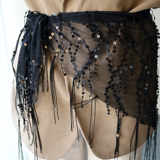 Sanaya Tørklæde - Sort