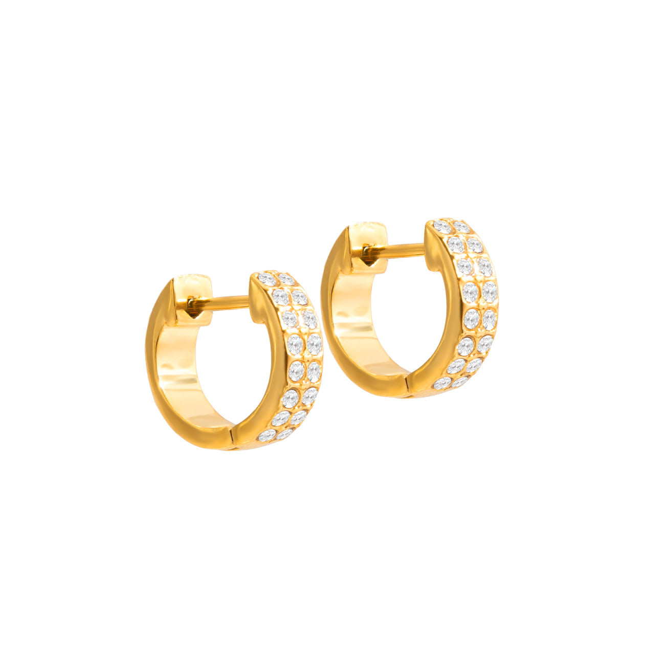 Paloma Øreringe - Forgyldt