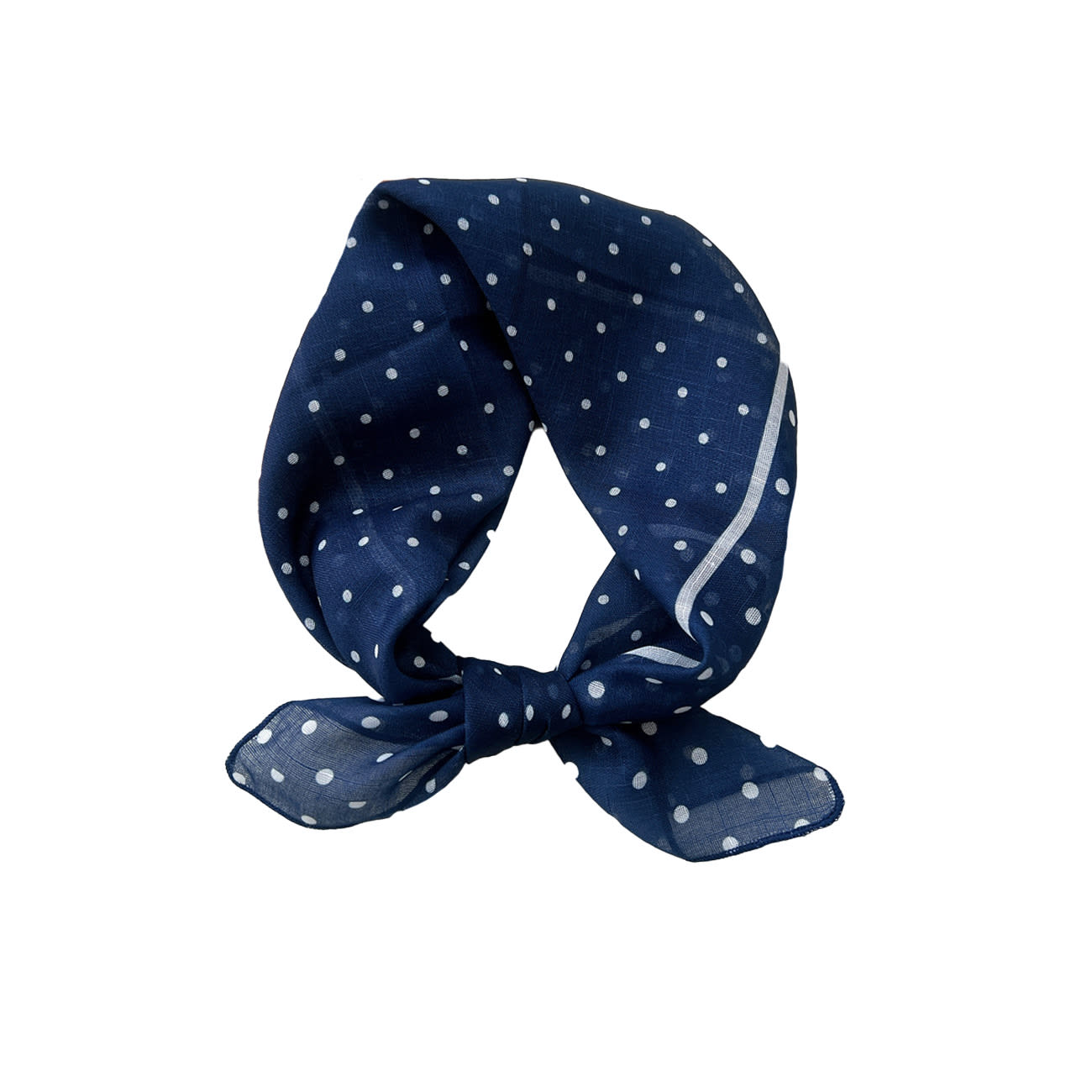 Lilo Tørklæde - Navy/Hvid (FORUDBESTILLING)