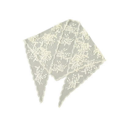 Hirse Blonde Tørklæde - Råhvid (FORUDBESTILLING)