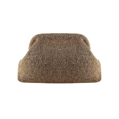 Alba Clutch - Guldfarvet Glimmer