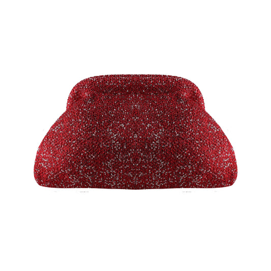 Alba Clutch - Rød Glimmer