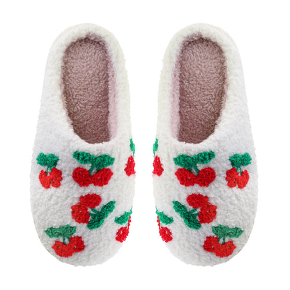 Slippers Kirsebær - Hvid/Rød