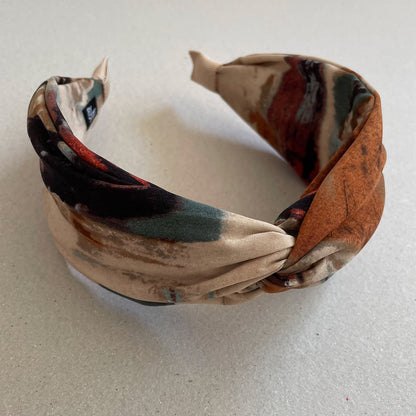 Kamma Hårbøjle - Beige/Rust