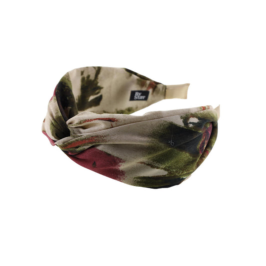 Kamma Hårbøjle - Beige/Bordeaux