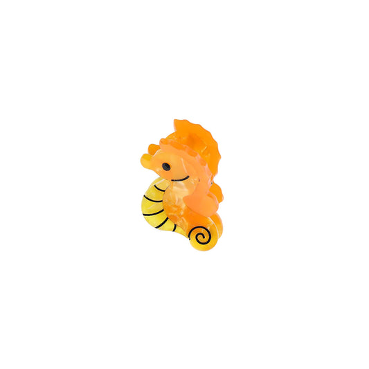 Mini Søhest Hårklemme - Orange