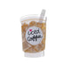 Iced Coffee Hårklemme - Beige