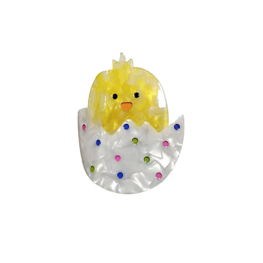 Påskekylling Hårklemme - Gul/Multi (FORUDBESTILLING)