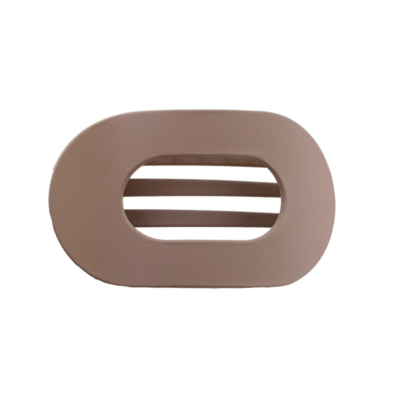 Eva Hårklemme - Stor - Mat Beige