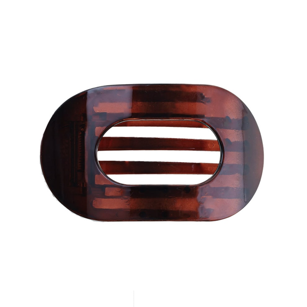 Eva Hårklemme - Stor - Brun