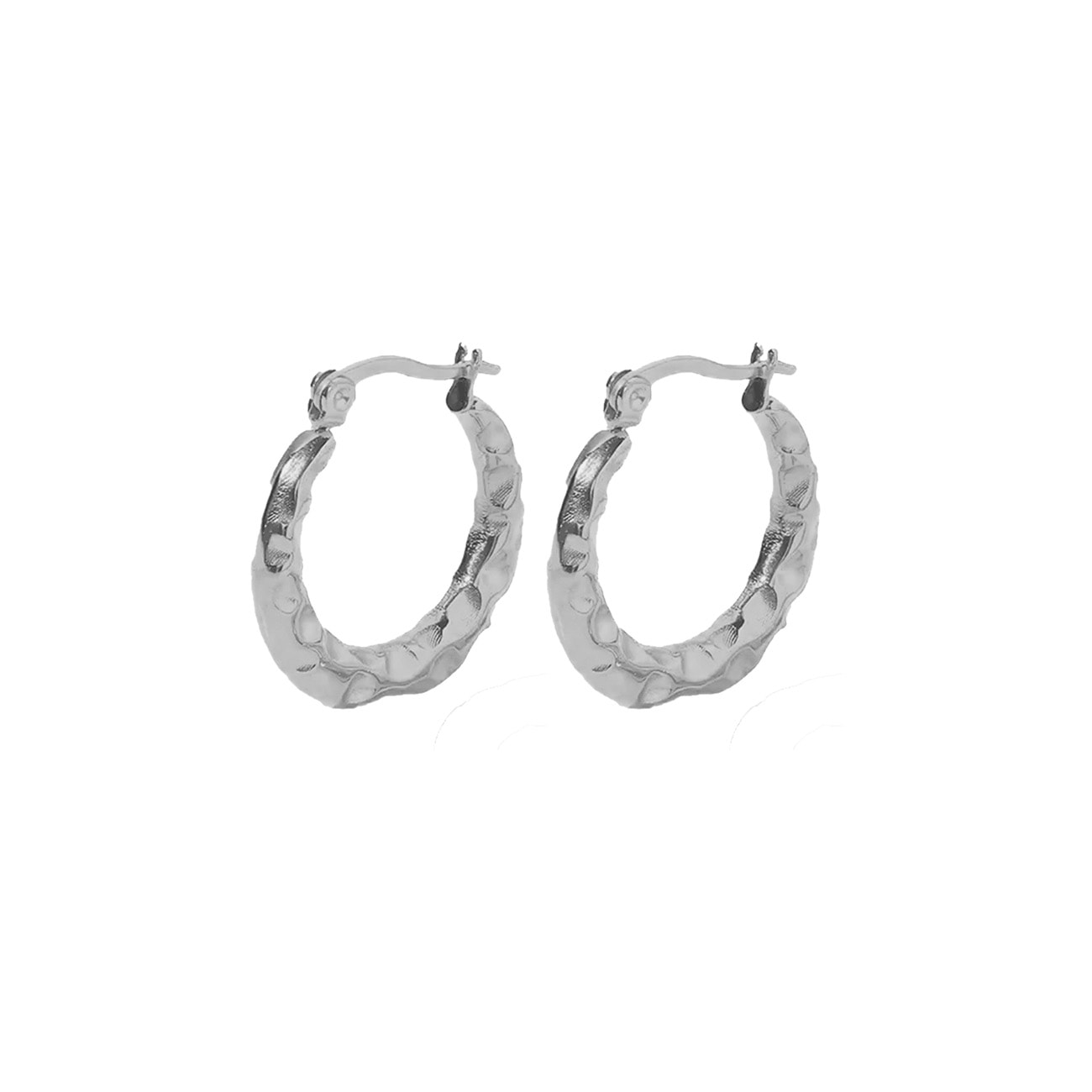 Juliane Øreringe - Sølv