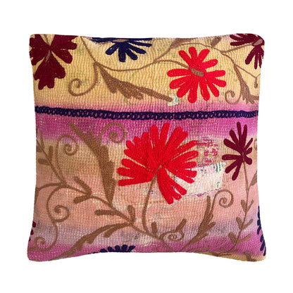 Trille Suzani Kantha Pudebetræk - Nr. 75