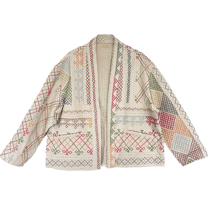 Aviaja Broderet Jakke - Onesize - Nr. 26