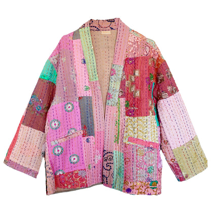 Julie Patchwork Jakke - Onesize - Nr. 14