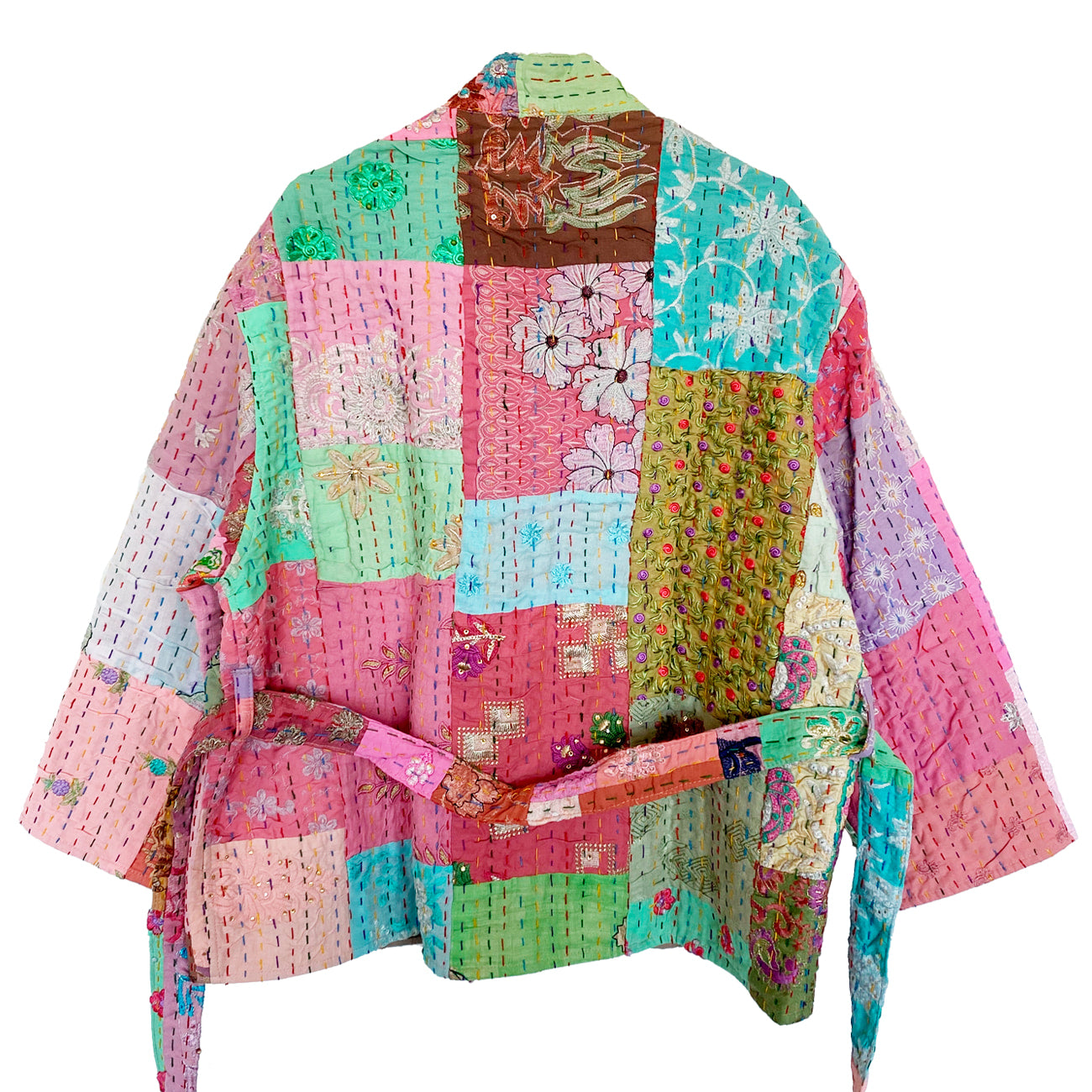 Julie Patchwork Jakke - Onesize - Nr. 15
