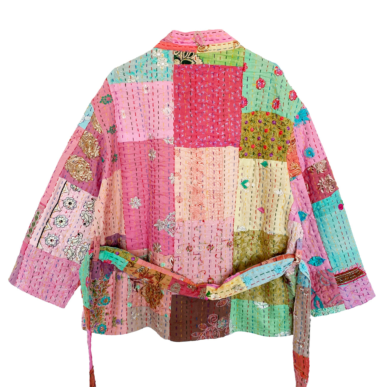 Julie Patchwork Jakke - Onesize - Nr. 17