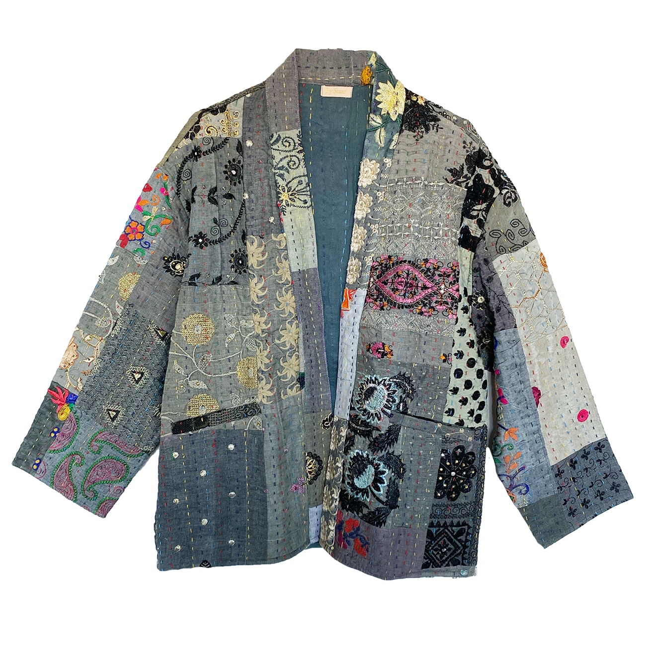 Julie Patchwork Jakke - Onesize - Nr. 41