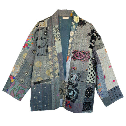 Julie Patchwork Jakke - Onesize - Nr. 41