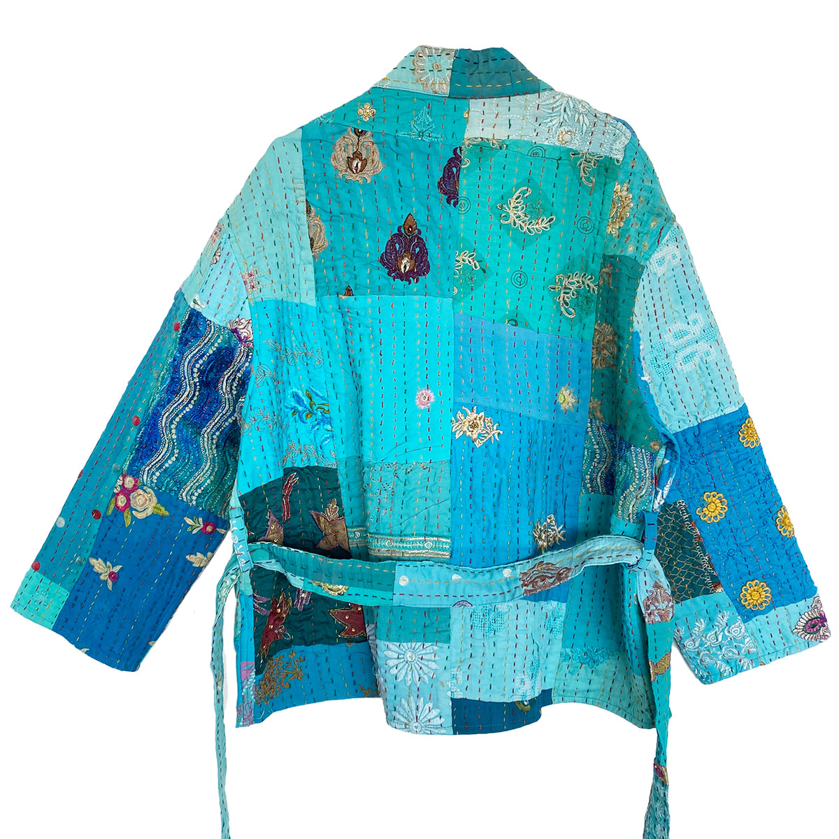 Julie Patchwork Jakke - Onesize - Nr. 57