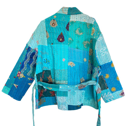Julie Patchwork Jakke - Onesize - Nr. 57