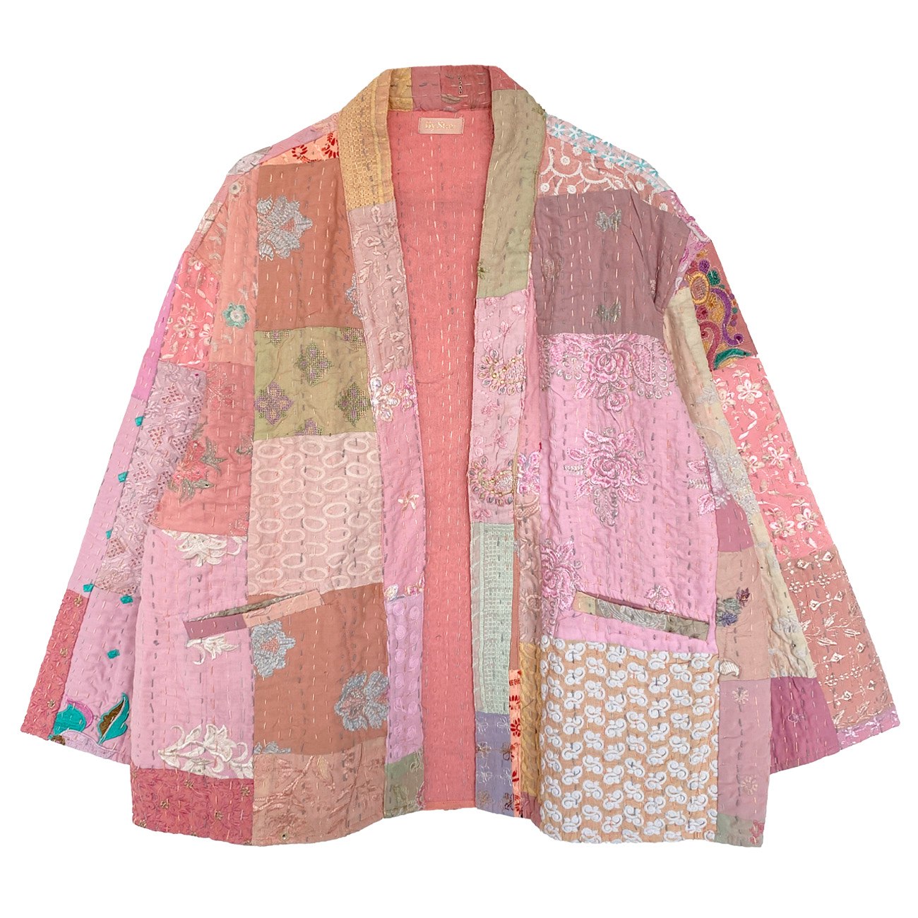 Julie Patchwork Jakke - Onesize - Nr. 84