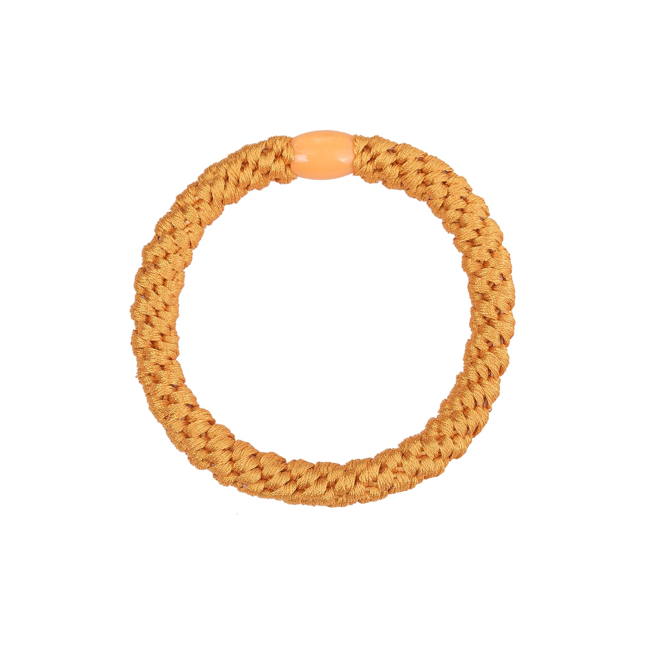 Flettet Hårelastik - Orange