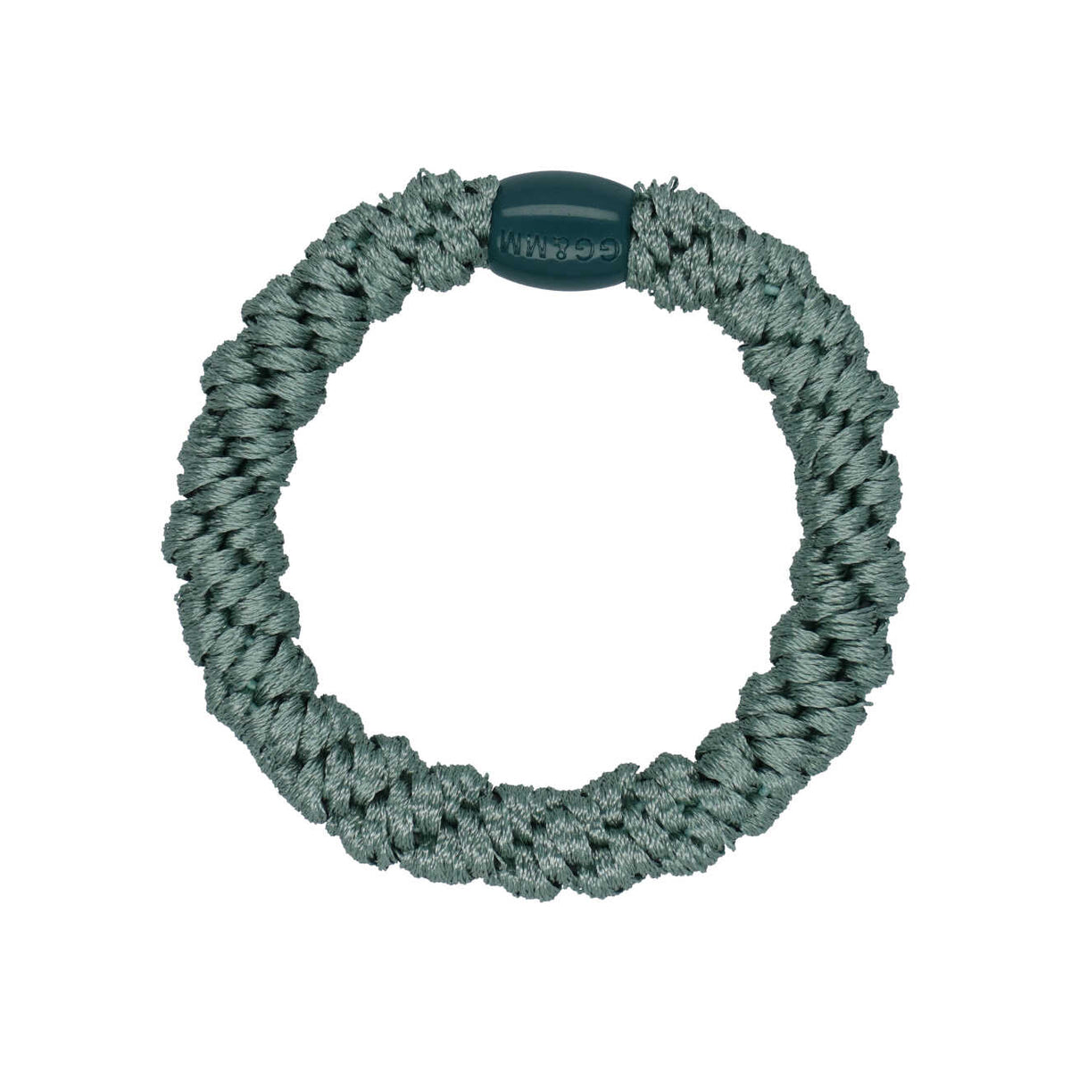 Flettet Hårelastik - Basic Dusty Green