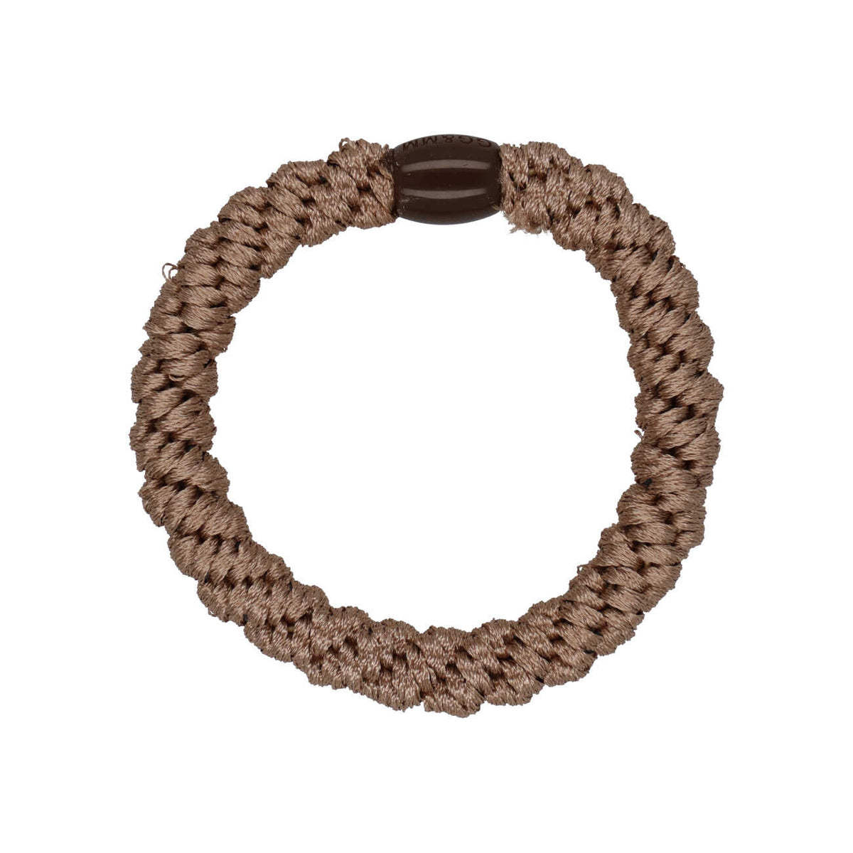 Flettet Hårelastik - Basic Caramel