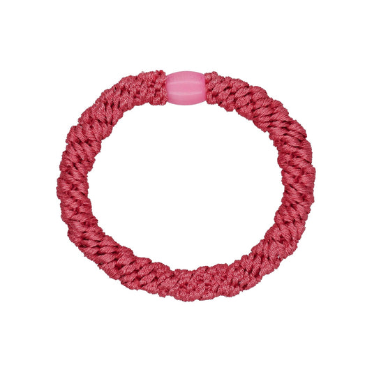 Flettet Hårelastik - Basic Dark Raspberry