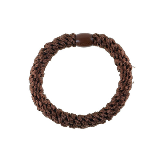 Flettet Hårelastik - Kastanje