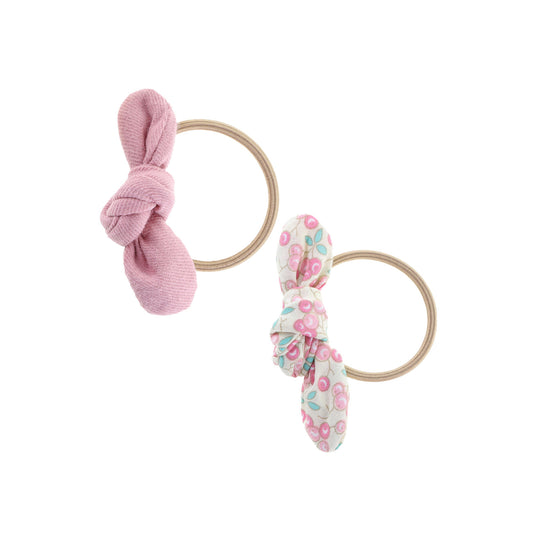 Leise Hårelastikker - Rosa Mix (2 pak)