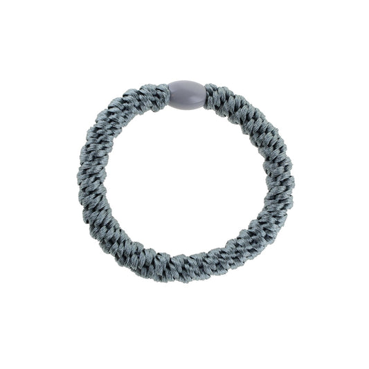 Flettet Hårelastik - Mørk Mint