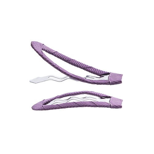 Snap Hårspænder - Amethyst/Lilla (2 pak)