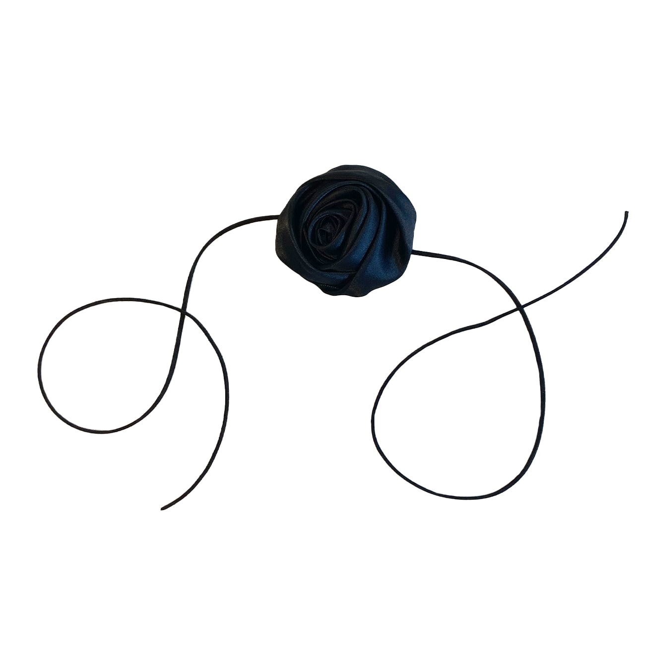 Satin Rose - Sort