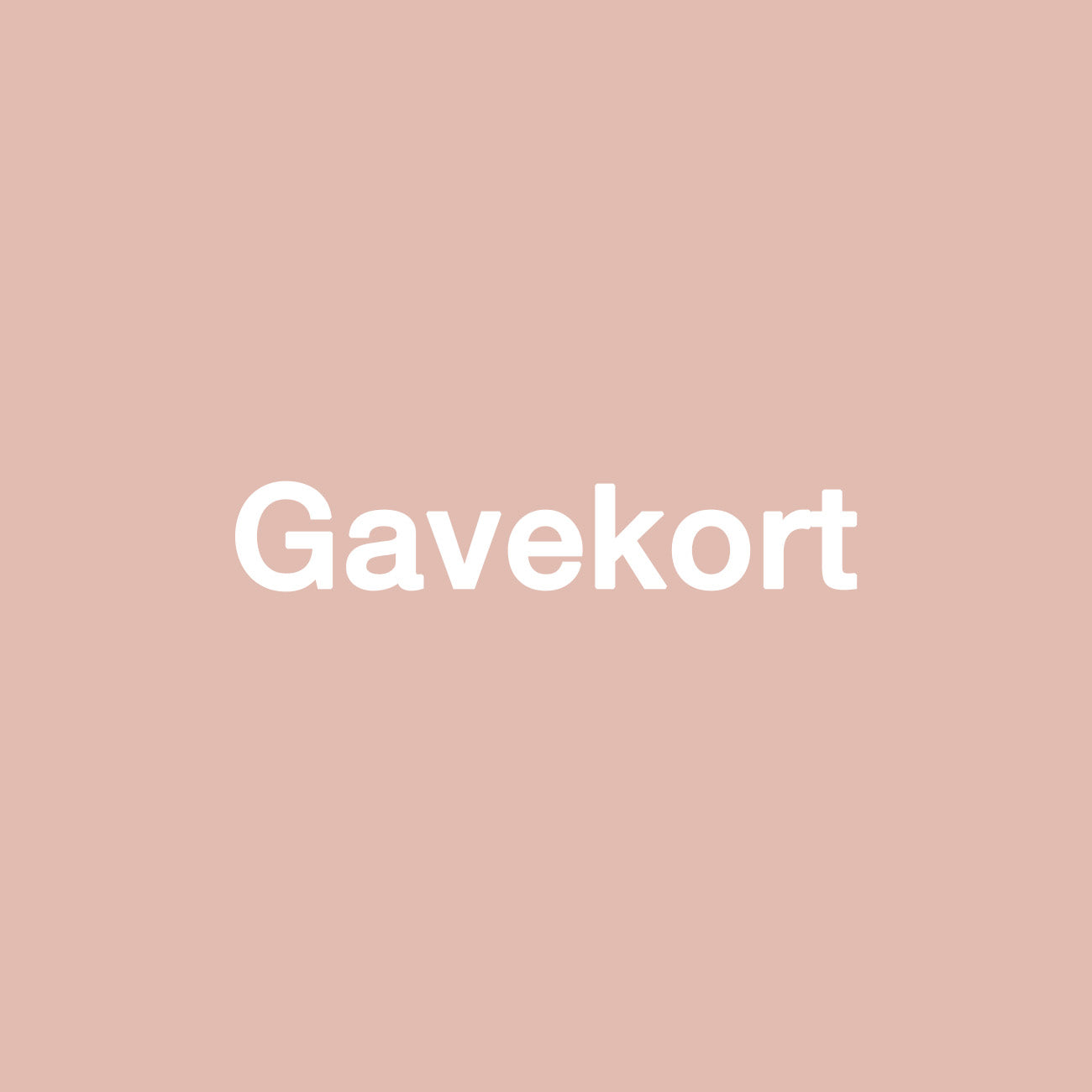 Gavekort